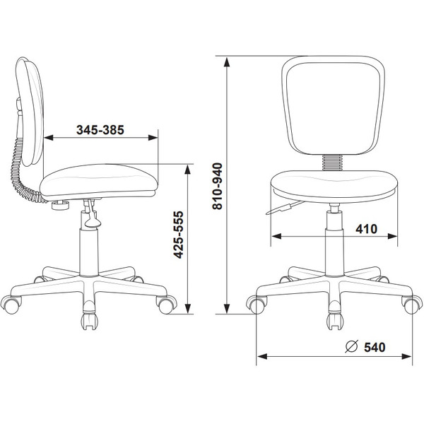 Кресло Бюрократ CH-204NX/26-28