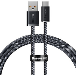 Кабель Baseus Dynamic Series Fast Charging Data Cable 100W USB Type-A - USB Type-C CALD000616 (1 м, серый)
