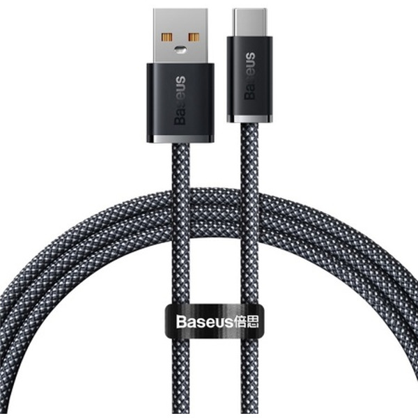 Кабель Baseus Dynamic Series Fast Charging Data Cable 100W USB Type-A - USB Type-C CALD000616 (1 м, серый)
