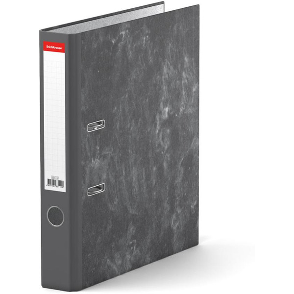 Файл-регистратор Erich Krause А4/50мм ECONOMY мрамор., серый 33111