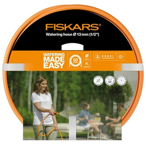 Шланг поливочный Fiskars 1023650 Q4 (1/2", 50 м)