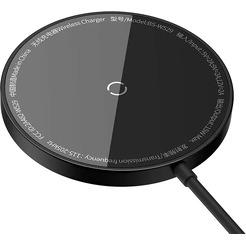 Беспроводное зарядное Baseus Simple Mini3 Magnetic Wireless Charger 15W CCJJ040001 (черный)