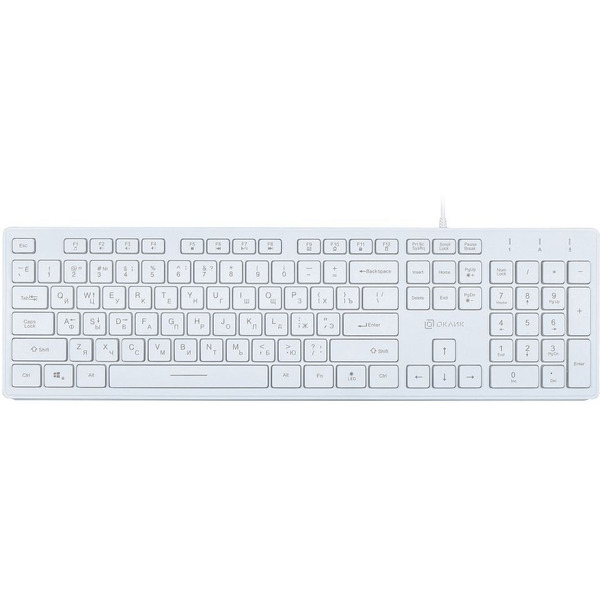 Клавиатура Oklick 550ML (белый)