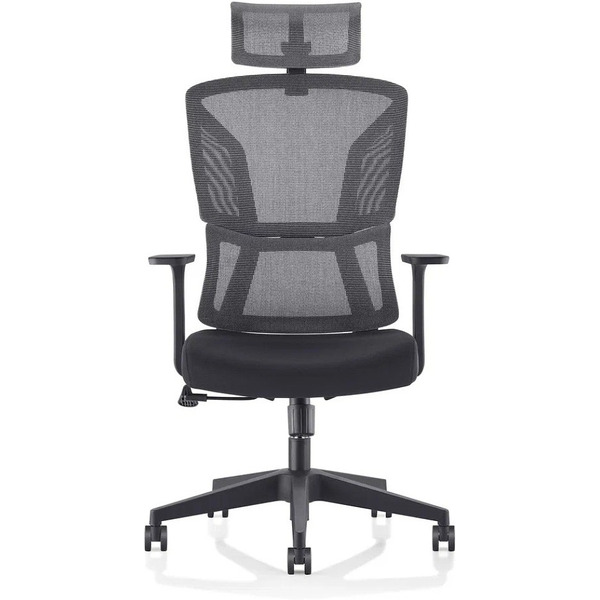 Кресло компьютерное SitZone U-065A (сетка/ткань, черный)