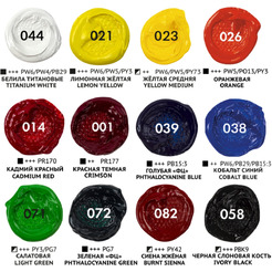 Краски масляные водоразбавимые BRAUBERG ART 192290