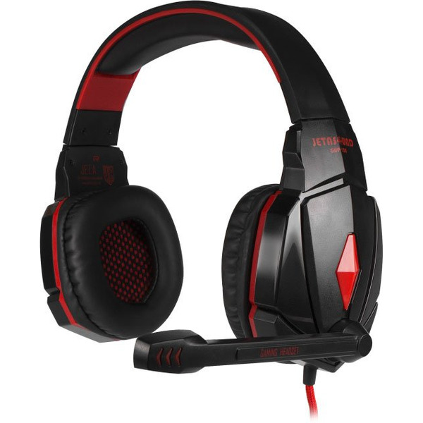 Игровая стереогарнитура Jet.A GHP-100 чёрно-красная