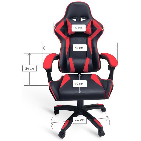 Игровое кресло Byroom Game BAN HS-5010-R (красный)