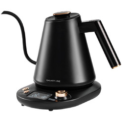 Чайник для заваривания кофе и чая Galaxy Line GL 0341 (черный)