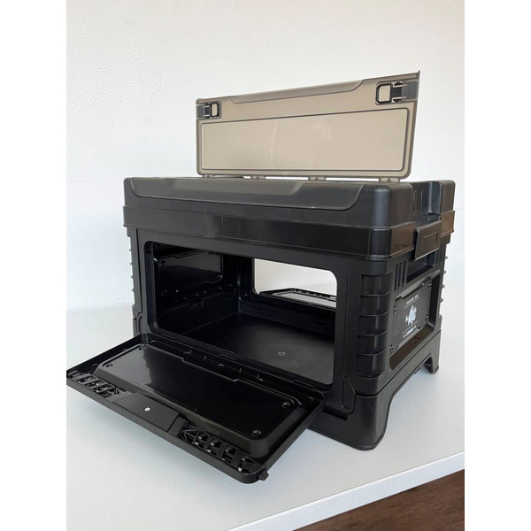 Многофункциональный складной органайзер со столиком и модулем Happy Home HH-011 (чёрный) , 40л.