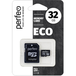 Карта памяти Perfeo Economi micro SDHC 32Gb class 10