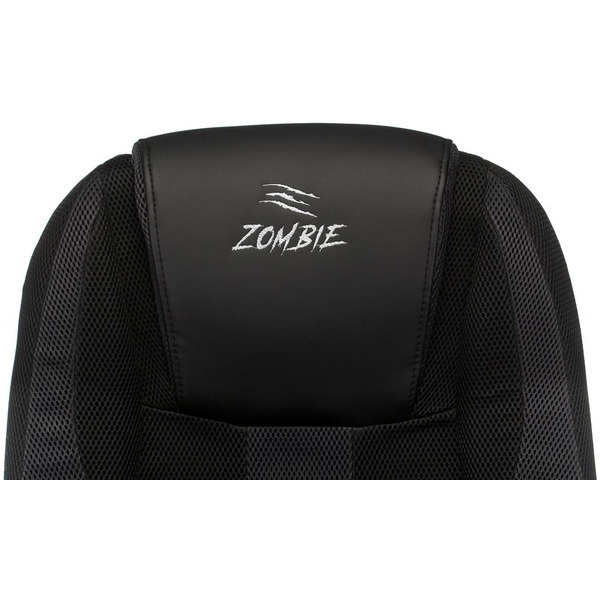 Кресло игровое Zombie 9 (1583706) черный/серый