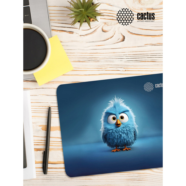 Коврик для мыши CACTUS Bird CS-MPC-P13XS