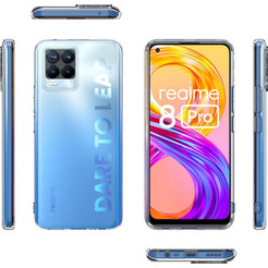Бампер Bingo TPU 2.0mm для REALME 8 Белый