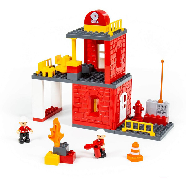 Конструктор Полесье 77516 Пожарная станция