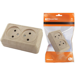 Розетка TDM Electric Ладога SQ1801-0051