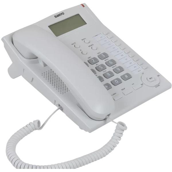 Телефон проводной Sanyo RA-S517W (белый)