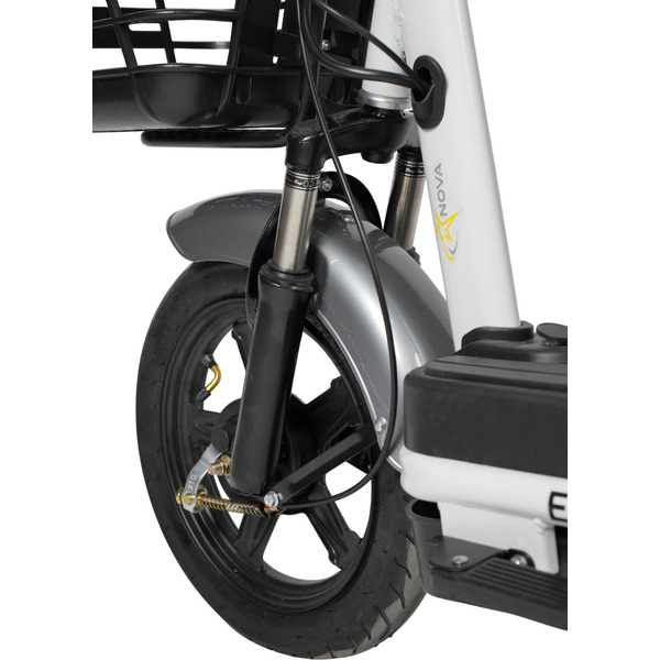 Электровелосипед NOVA EC-02 графит (с задним кофром)