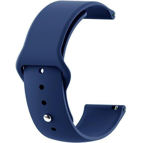 Ремешок Bingo Button для Amazfit GTR 47mm Темно-синий