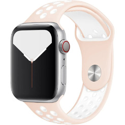 Ремешок Bingo Sport для Apple Watch 38/40/41mm (S) розовый/белый