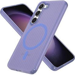 Задняя накладка CASE Translucent Strip Samsung Galaxy S23, синий