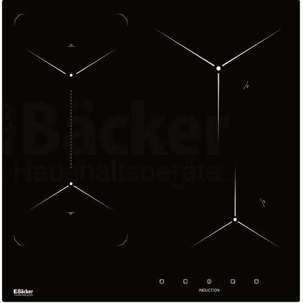 Варочная панель Backer BIH604-1T-S5 Black