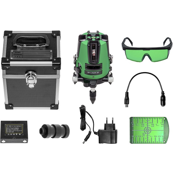 Лазерный нивелир ADA Instruments 3D Liner 2V Green (А00532)