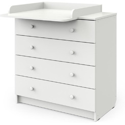 Комод пеленальный Атон Odin (белый)