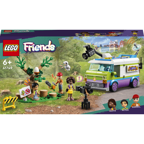 Конструктор LEGO Friends Фургон отдела новостей 41749