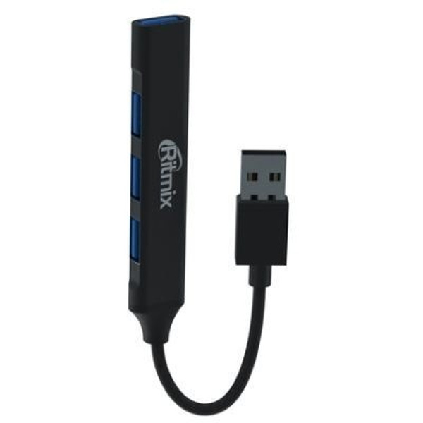 USB-хаб Ritmix CR-4400 Metal