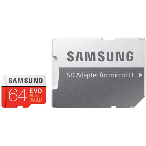 Карта памяти microSD SAMSUNG EVO Plus 64GB (MB-MC64GA/RU)