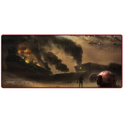 Коврик для мыши QUMO Iron Sky