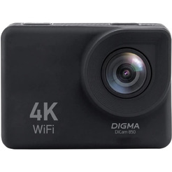 Экшн-камера Digma DiCam 850 черный