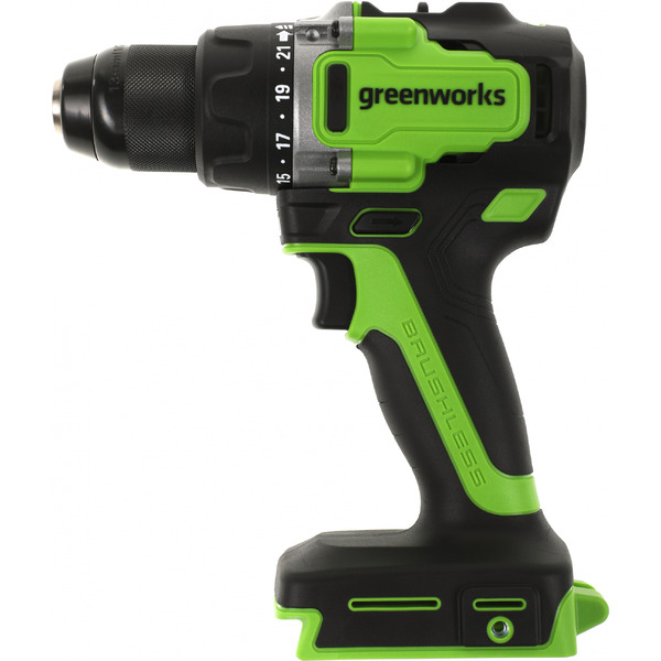 Дрель-шуруповерт Greenworks GD24DD90 3707507 (без АКБ и ЗУ)