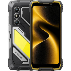 Телефон Oscal Pilot 5 8GB/256GB (черный/желтый)