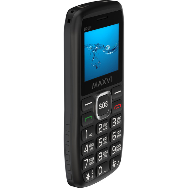 Мобильный телефон Maxvi B115 (черный)