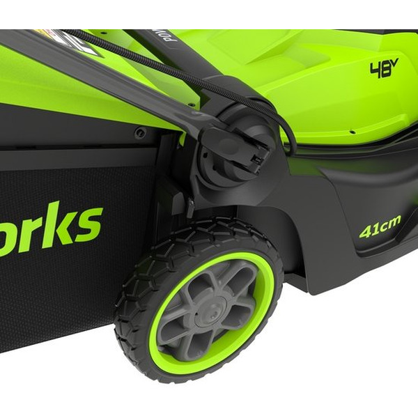 Газонокосилка Greenworks GD24X2LM411 2520907 (без АКБ и ЗУ)