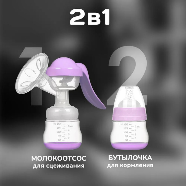 Ручной молокоотсос Kunder 10737 (голубой)