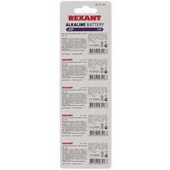 Батарейка Rexant A27 5шт 30-1043
