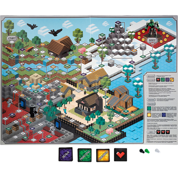 Настольная игра Десятое королевство Кубикрафт. Битва за сокровища 05770