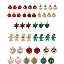 Шары елочные ЗОЛОТАЯ СКАЗКА Xmas Inspiration 592590 (красный, бежевый, бирюзовый)