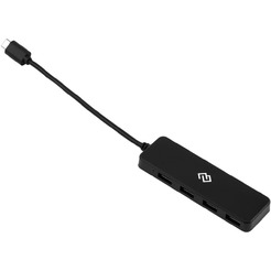 Разветвитель USB-C Digma DHUB-4USB-C-2.0