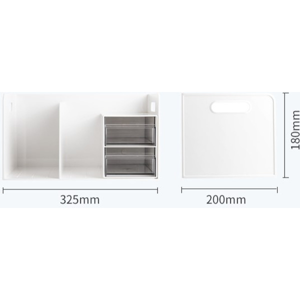 Подставка для книг DELI PK110WHITE