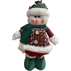 Новогодний сувенир Ausini Снеговик JES246B