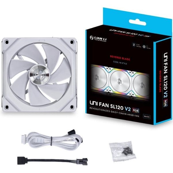Вентилятор для корпуса Lian Li Uni Fan SL V2 120 Reverse G99.12RSLV21W.00