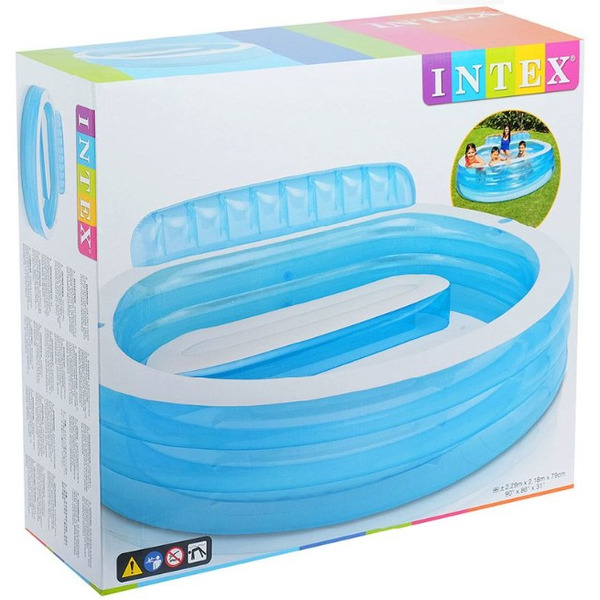Надувной бассейн Intex Семейный 57190 (224х216х76 см)