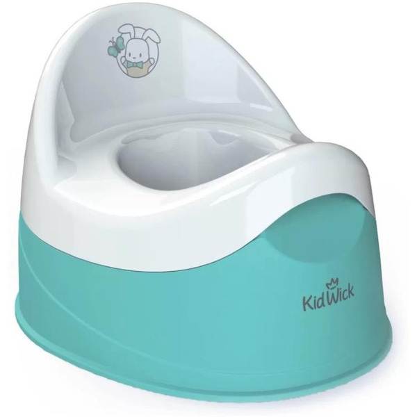Детский горшок Kidwick Дуэт KW100104 (бирюзовый/белый)