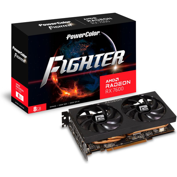Видеокарта PowerColor RX 7600 8G-F
