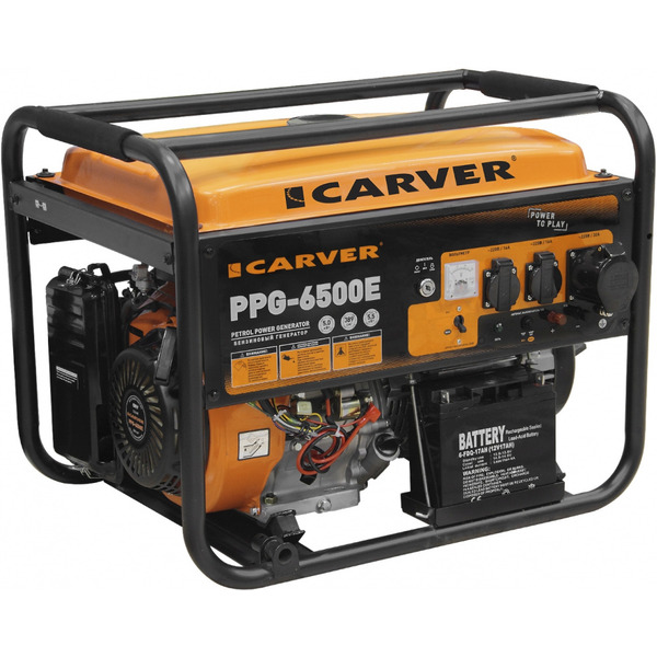 Генератор Carver PPG- 6500Е 01.020.00005