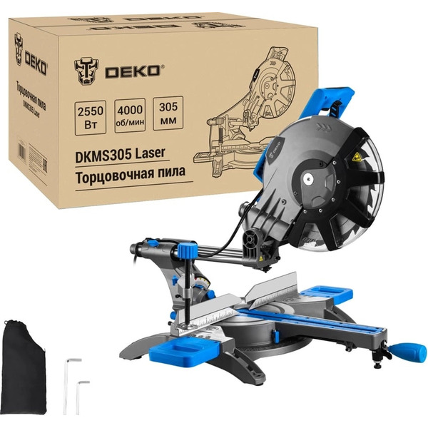 Торцовочная пила Deko DKMS305 Laser 084-1060