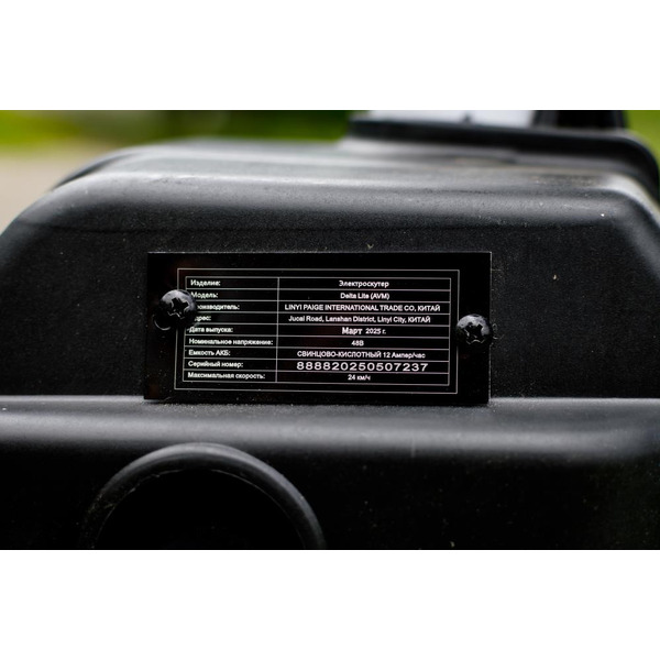 Электровелосипед AVM Delta Lite (черный)
